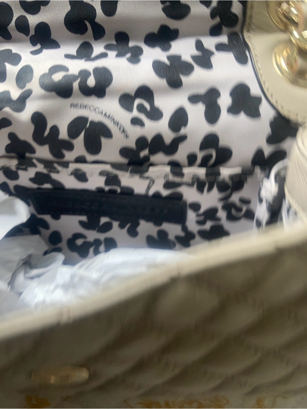 Rebecca Minkoff Mini Quilted Affair in Taupe - Picture 7 of 7